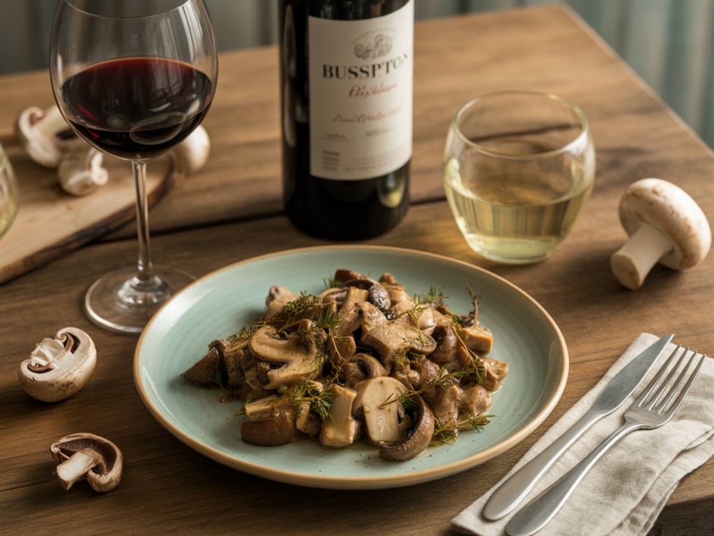 Wine and mushroom dishes: earthy pairings to try