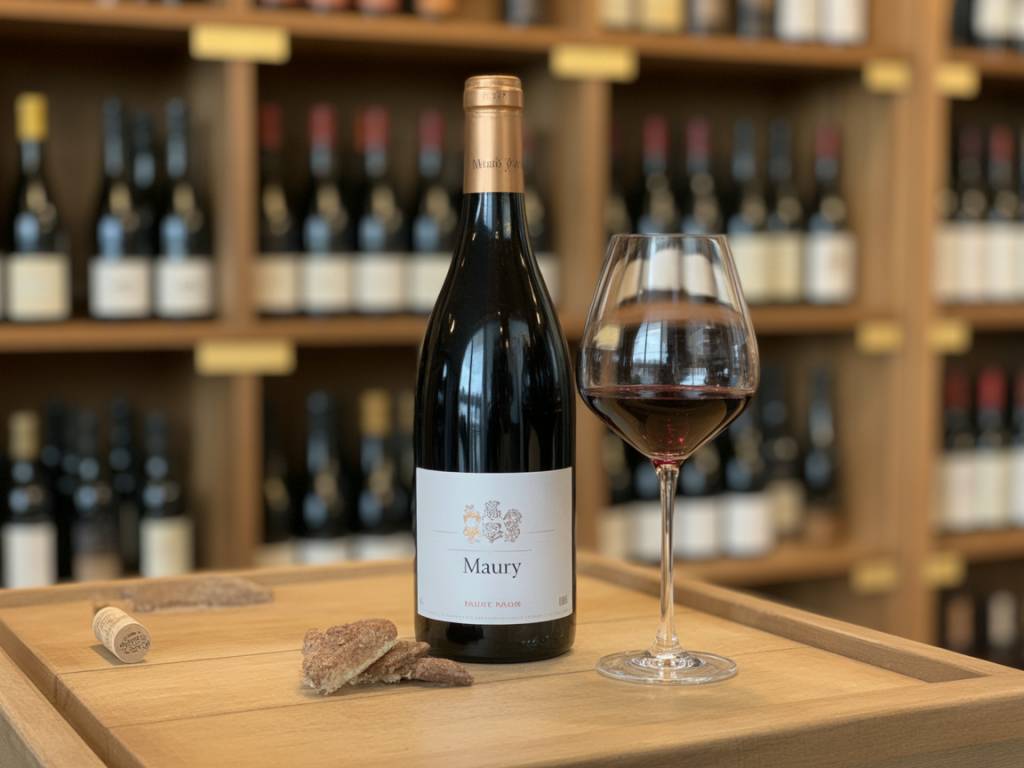Maury wine: dessert wine with rich Roussillon character