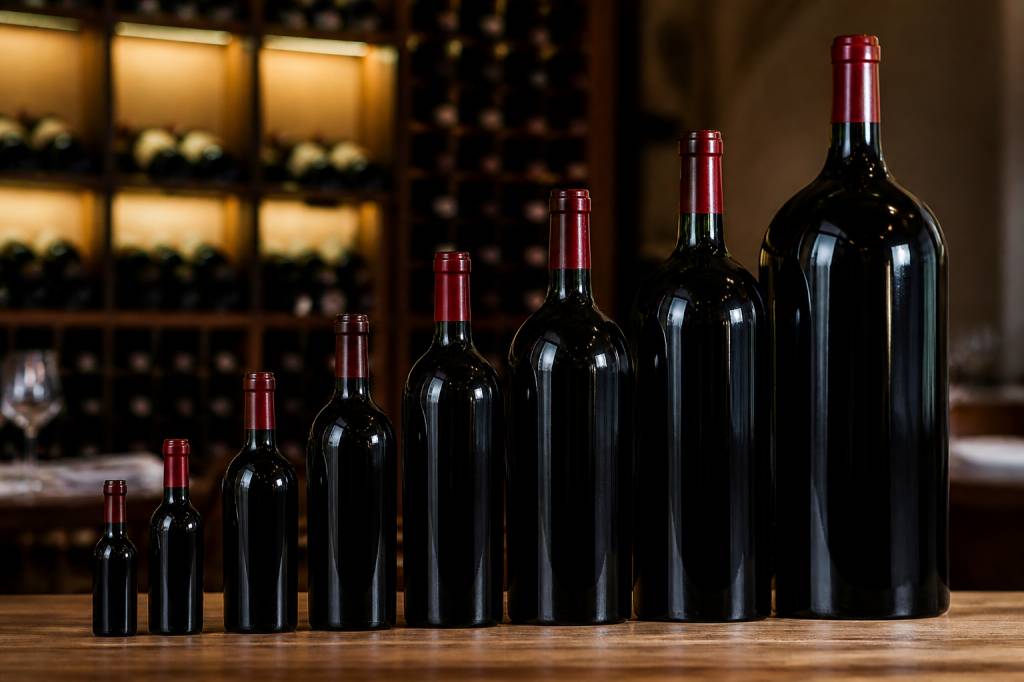 Very large bottle of wine guide for collectors and special occasions